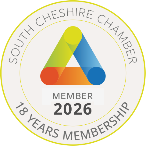South Cheshire Chamber membership badge